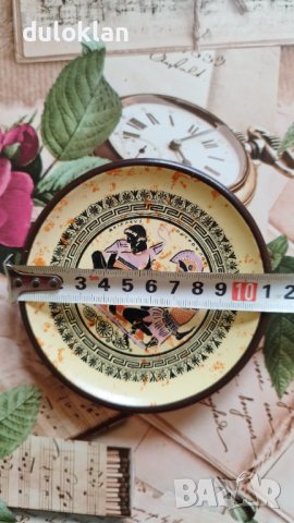 Декоративна чиния от Гърция, снимка 2 - Колекции - 32311179