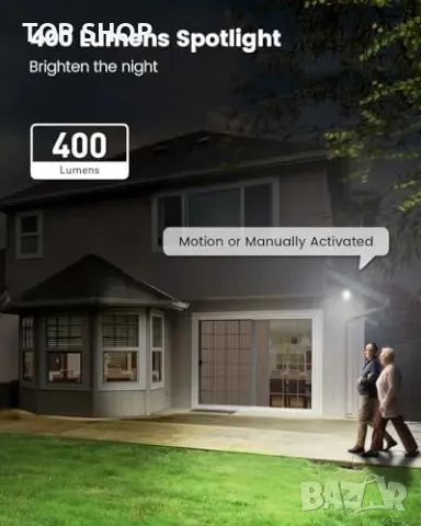 Нова Безжична соларна охранителна камера 5MP 3K 2 броя с нощно виждане, снимка 4 - Аналогови камери - 49641906