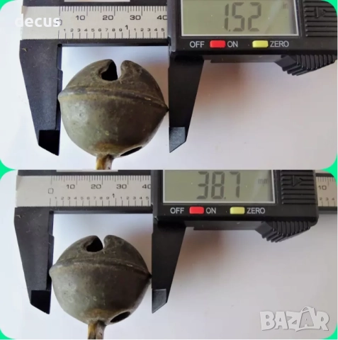 Древна бронзова камбана - звънче, снимка 7 - Антикварни и старинни предмети - 51456550