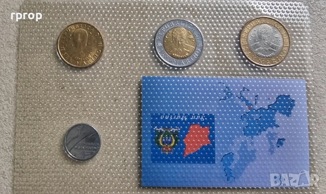 Сан Марино. Лот . 1990 - 1999  година. UNC., снимка 2 - Нумизматика и бонистика - 49003926