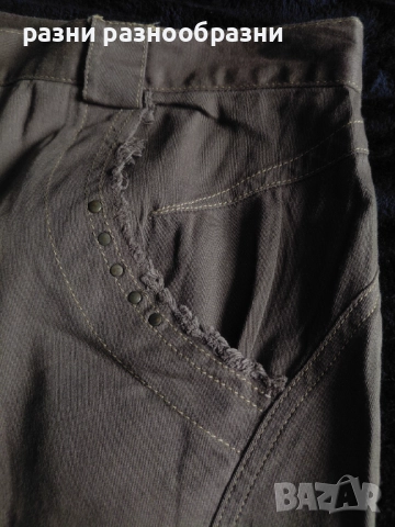 Дамски панталон в голям размер #4, снимка 4 - Панталони - 51959111