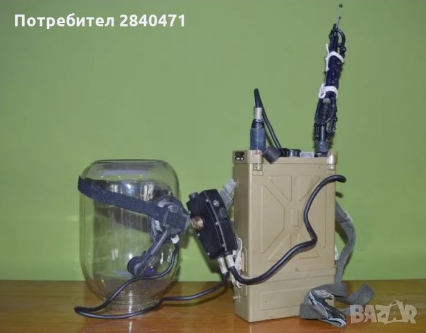 Армейска праносима УКВ радиостанция Р 33, снимка 2 - Друга електроника - 31700252