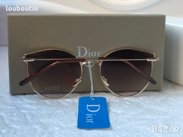 DIOR 2021 слънчеви очила тип котка UV 400 защита с лого, снимка 14 - Слънчеви и диоптрични очила - 34289832