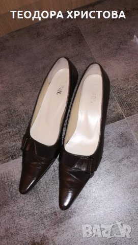 Изцяло кожени обувки, номер 37, снимка 7 - Дамски елегантни обувки - 30499222