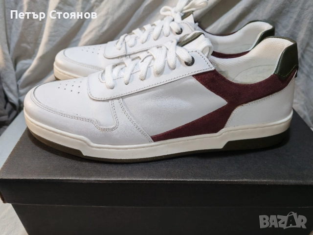 Стилни мъжки сникърси от естествена кожа Oliver Jacob №44