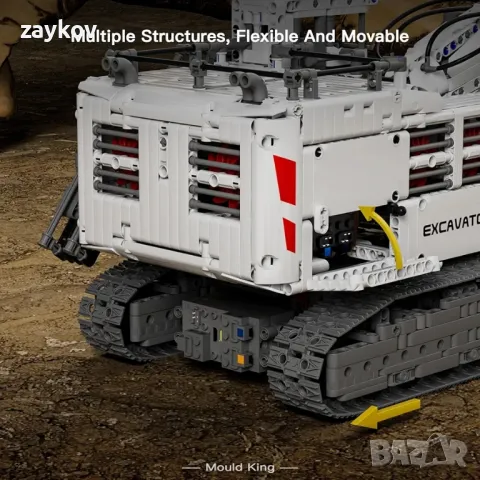 Mold King 13130 RH400 Затягащи блокове за минен багер с дистанционно управление, снимка 2 - Други стоки за дома - 49753688