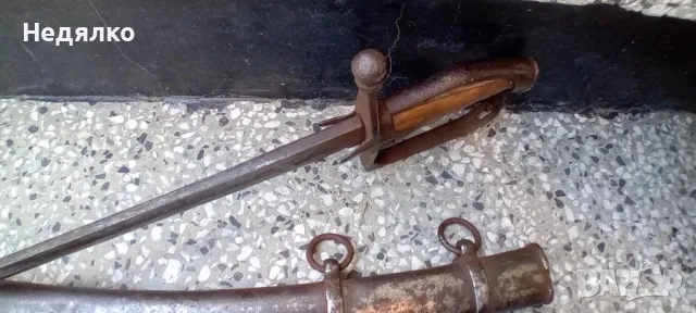 Шамшир,стара сабя с кания,уникална, снимка 11 - Антикварни и старинни предмети - 47452073
