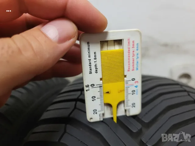 195/55/16 Michelin CrossClimate / всесезонни гуми, снимка 4 - Гуми и джанти - 53125222
