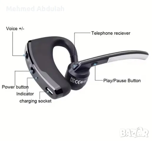 V8 Bluetooth слушалки , снимка 4 - Bluetooth слушалки - 48241473