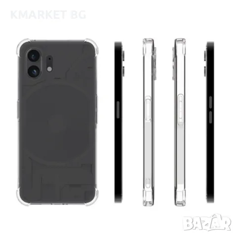 Nothing Phone 2 Удароустойчив TPU Калъф и Протектор, снимка 5 - Калъфи, кейсове - 48908903