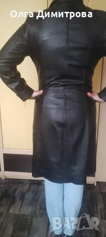 кожено палто, снимка 2 - Палта, манта - 47596739