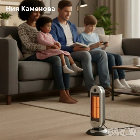 Plein Air Carbon Tower(CAN-900)–Инфрачервен нагревател с автоматично завъртане , снимка 7 - Други стоки за дома - 53019870