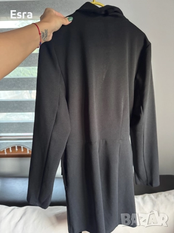 Черна рокля, снимка 3 - Рокли - 51761158