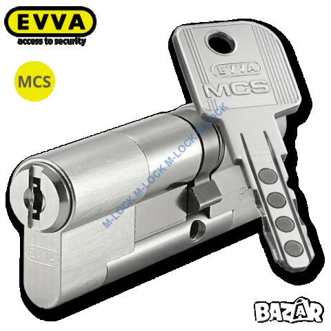 Най-висок клас патрон/ключалка за врата EVVA MCS на половин цена!, снимка 6 - Входни врати - 37829324