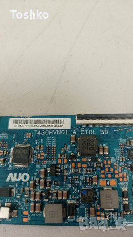 TCON BOARD T430HVN01.A CTRL BD 43T01-C09, снимка 2 - Части и Платки - 36604640