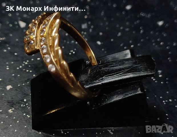 Златен пръстен /585/, снимка 3 - Пръстени - 53278172