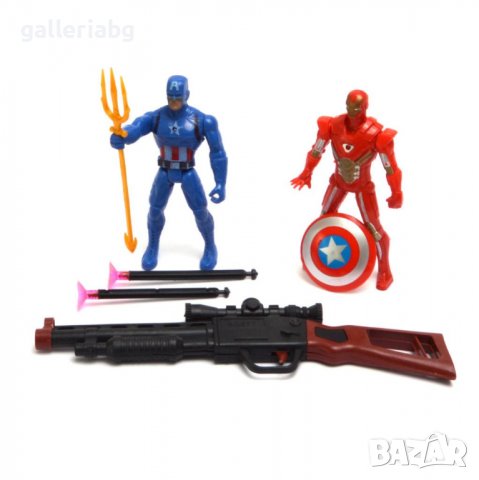 Комплект фигурки + снайпер (Marvel)