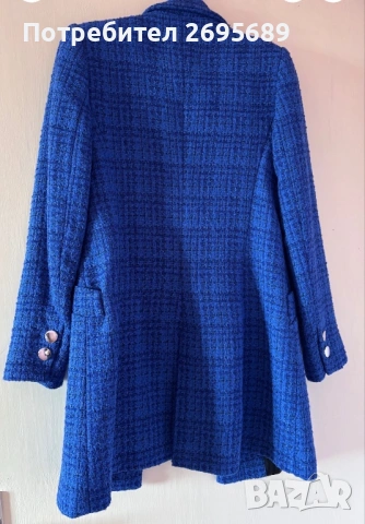 Ново сако тип палто Zara, размер XS, снимка 2 - Сака - 54323232