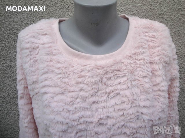3XL/4XL Нова  пухкава блуза Janina , снимка 2 - Блузи с дълъг ръкав и пуловери - 37891930