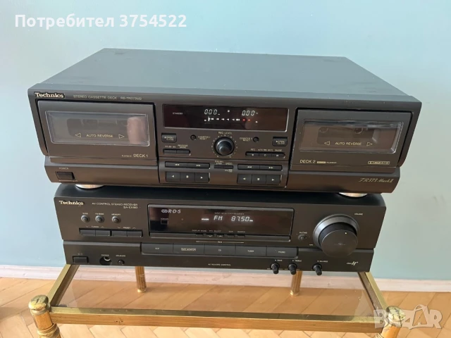 Technics RS-TR373 MkII technics sa ex140 дек двукасетачен и ресивер