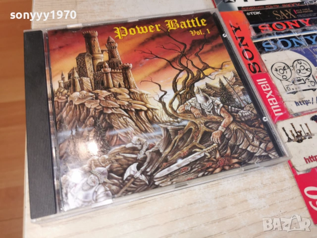 POWER BATTLE 1 CD-ВНОС GERMANY 0304261745H2E6R, снимка 3 - CD дискове - 54081849