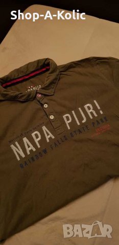 Оригинални Тениски  Polo NAPAPIJRI & THE NORTH FACE 'NEVER STOP EXPLORING', снимка 3 - Тениски - 29672200