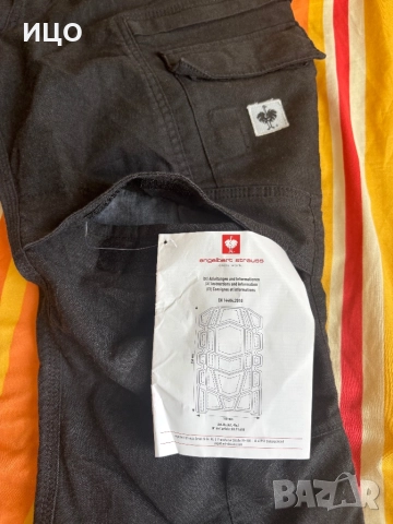 Нов работен дънков карго панталон Engelbert Strauss, снимка 3 - Панталони - 52388970