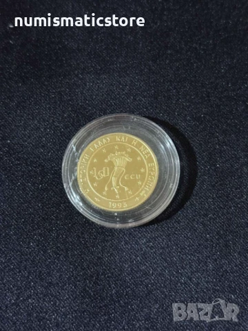 Гърция 1993 - 150 ECU - Сова , Златна монета , снимка 3 - Нумизматика и бонистика - 51239843