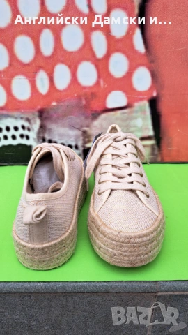 Английски дамски еспадрили, снимка 7 - Дамски ежедневни обувки - 53885003