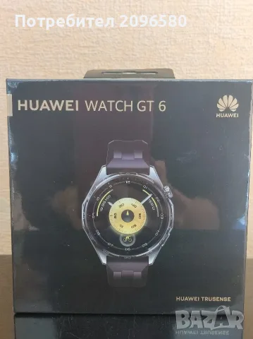 Смарт часовник Huawei GT6, снимка 2 - Смарт часовници - 56369861