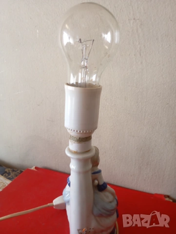 Винтидж настолна лампа , снимка 3 - Настолни лампи - 54154571