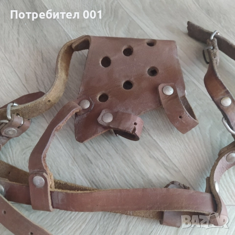 Намордник за голямо куче, естествена кожа, снимка 3 - За кучета - 52288771