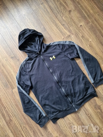 Страхотно мъжко спортно долнище горнище UNDER ARMOUR размер S/M, снимка 2 - Спортни дрехи, екипи - 52606393
