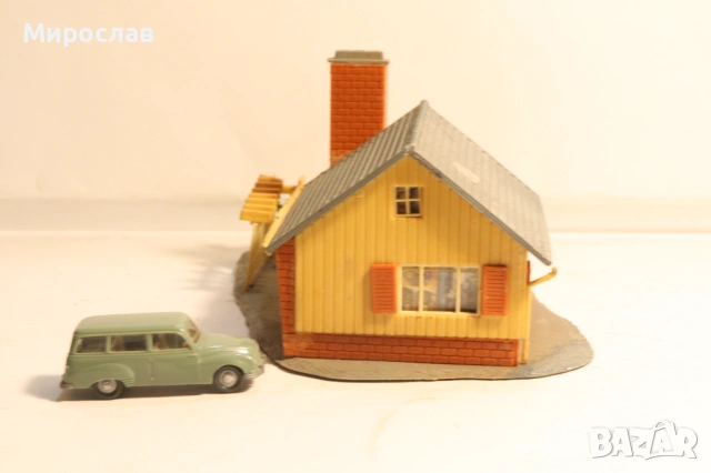 FALLER? KIBRI?VOLLMER H0 1/87 КЪЩА СГРАДА ВАГОН ВЛАК ЖП, снимка 4 - Колекции - 53916745