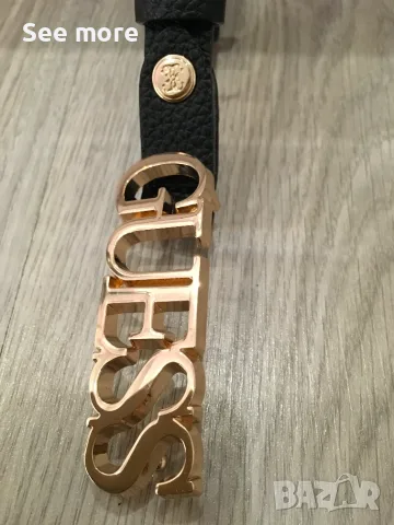 GUESS Uptown Chic / Lefia Logo-Script Belt дамски колан, снимка 7 - Колани - 55952022