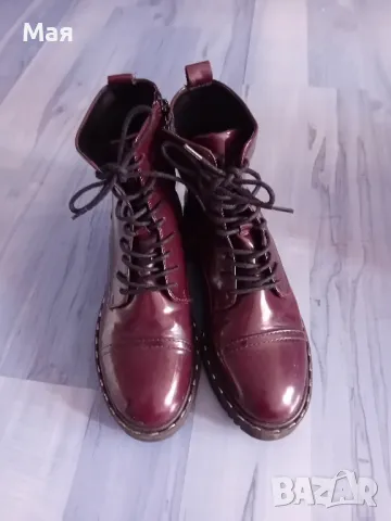 Боти от естествена кожа, снимка 3 - Дамски боти - 47321412