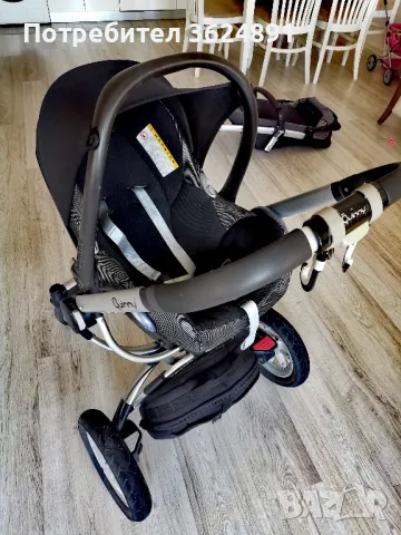 Детска количка Quinny Buzz 3в1, снимка 5 - Детски колички - 49331944