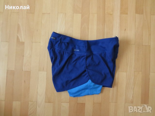 Nike 3 Rival Jacquard 2 in 1 Womens Running Shorts, снимка 2 - Къси панталони и бермуди - 37211909