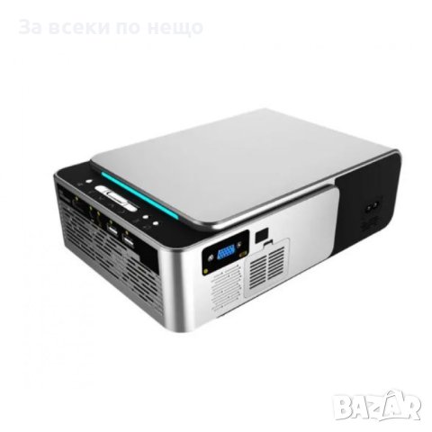 Видеопроектор Bigshot, T6, LED видео проектор, TFT LCD, Сребрист, снимка 10 - Други - 44264421
