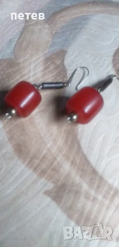 Кехлибарени обеци. Кехлибар., снимка 7 - Антикварни и старинни предмети - 53061809