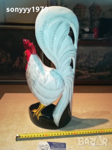 Петел от дърво-антик ръчна изработка 3012201727, снимка 8 - Колекции - 31261455