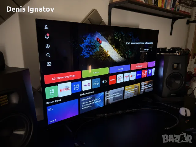 LG OLED evo AI C4 42-инчов 4K смарт телевизор 2024