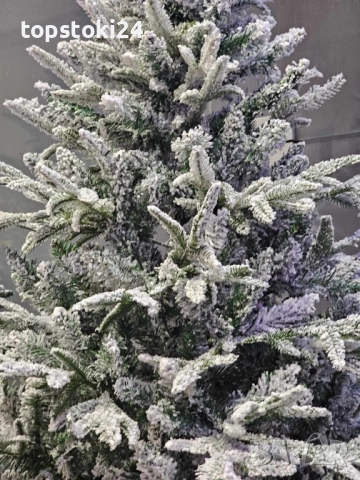 Изкуствена елха K r i n g Melbourne,  Цялата заснежена с метална стойка., снимка 13 - Други стоки за дома - 52352467