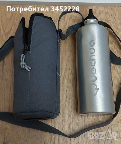 бутилка алуминиева с термо чанта за ценители , снимка 2 - Спортна екипировка - 52860898