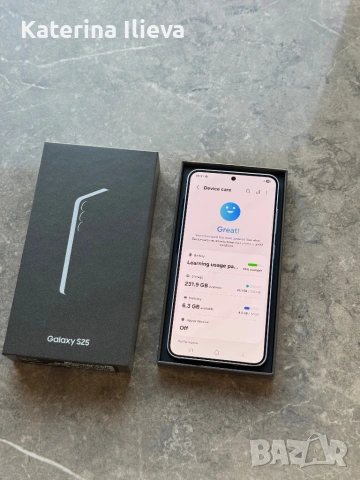 НОВ! Samsung S25 256GB , снимка 9 - Samsung - 54329500
