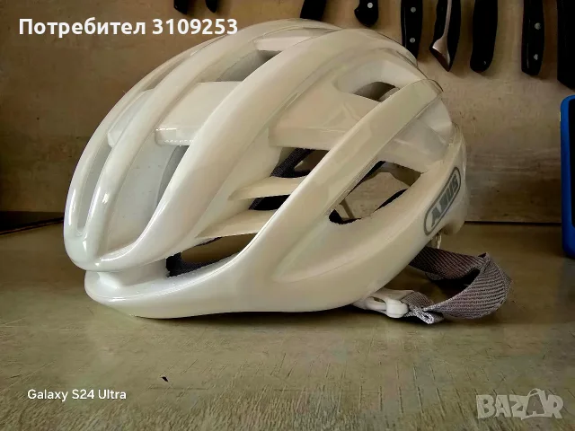 Каска Abus Airbreaker 52-58см М размер, снимка 4 - Аксесоари за велосипеди - 56268967