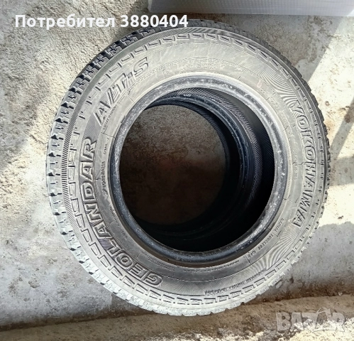 4 броя всесезонни гуми Yokohama 205/70 R15, снимка 6 - Гуми и джанти - 52441125
