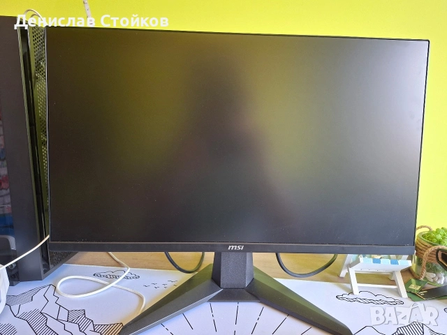 Монитор MSI MAG 255XF в перфектна кондиция!, снимка 2 - Монитори - 54178651