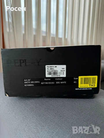 Мъжки Кецове / Маратонки Replay номер 41 ЧИСТО НОВИ, снимка 2 - Маратонки - 53914948