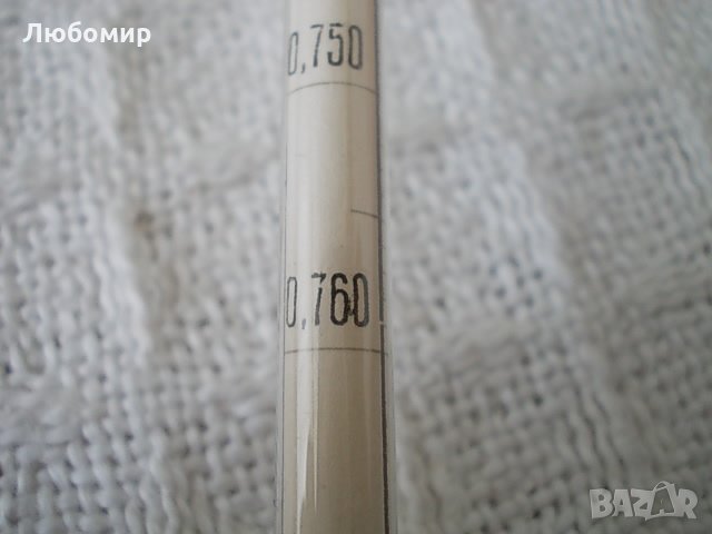 Ареометър 0.680 - 0.760 с термометър GDR, снимка 7 - Медицинска апаратура - 29221925